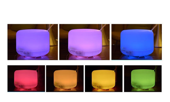 Diffuseur arômes 500ml lampe huiles essentielles – Capacité 500ml