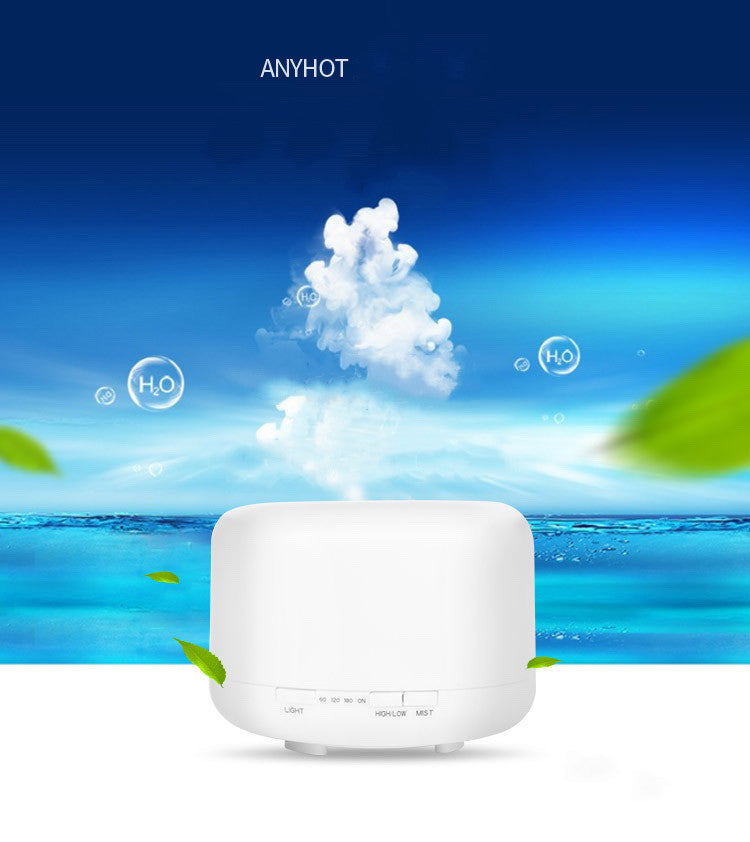 Diffuseur arômes 500ml lampe huiles essentielles – Atmosphère zen