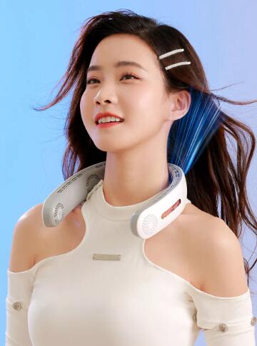 Ventilateur cou portable sans pales mains libres – Vue principale