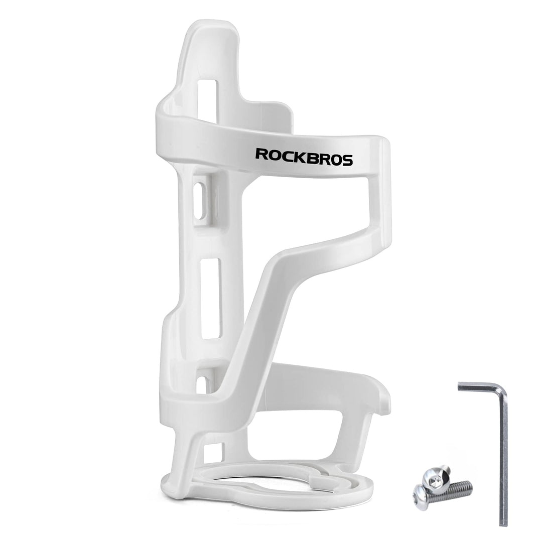 ROCKBROS Bike Water Bottle Holder Lightweight Bottle Cage Slide Entry Bicycle Cup Holder Adjustable Drink Holder Rack for MTB Road Bike