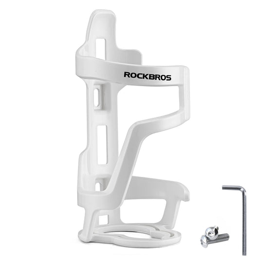 ROCKBROS Bike Water Bottle Holder Lightweight Bottle Cage Slide Entry Bicycle Cup Holder Adjustable Drink Holder Rack for MTB Road Bike