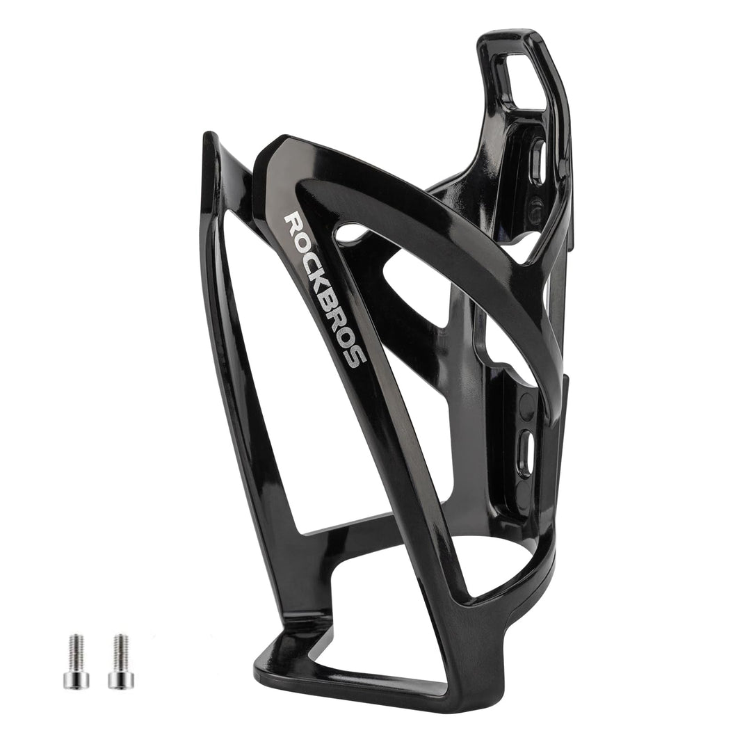 ROCKBROS Bike Water Bottle Holder Ultra-Light Bicycle Bottle Cages with Screws Tool, Universal Bike Cup Holder for Road MTB Mountain Bikes Cycling Accessories（2 Pack）