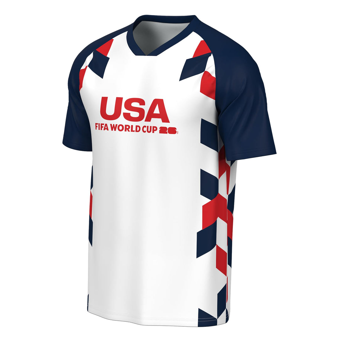 Outerstuff FIFA World Cup 2026 Mens Short Sleeve Sublimated Soccer Fashion
