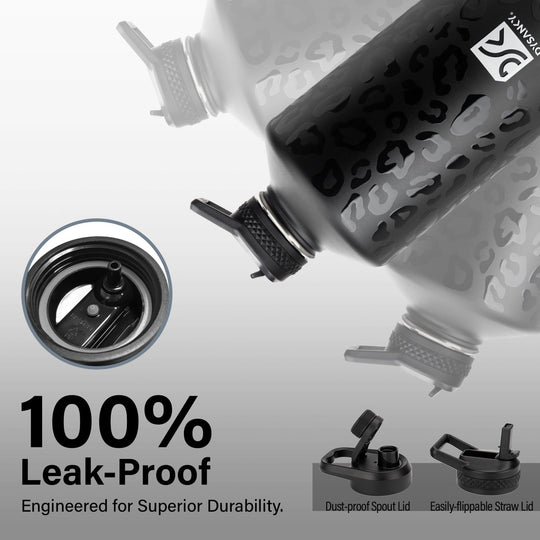 DYSANKY 2L Insulated Water Bottle 64 oz - Multiple Insulation Vacuum Sealed - Portable Sports Half Gallon Metal Water Jug for Outdoor Adventure, Gym, and Daily Use - Leak Proof &amp; Non-BPA 2 Liter