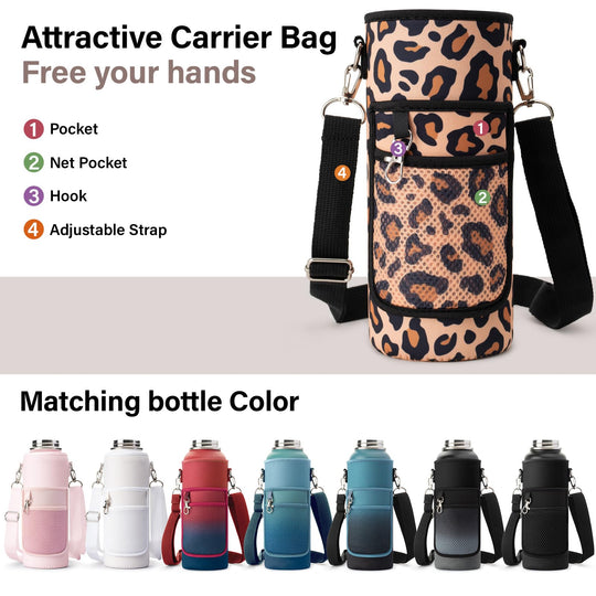 DYSANKY 2L Insulated Water Bottle 64 oz - Multiple Insulation Vacuum Sealed - Portable Sports Half Gallon Metal Water Jug for Outdoor Adventure, Gym, and Daily Use - Leak Proof &amp; Non-BPA 2 Liter