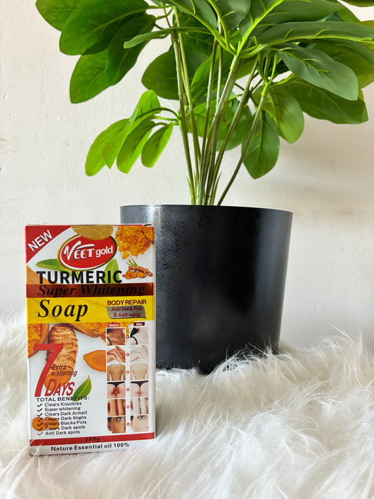 Veet Gold Turmeric Soap 250g | Savon au Curcuma