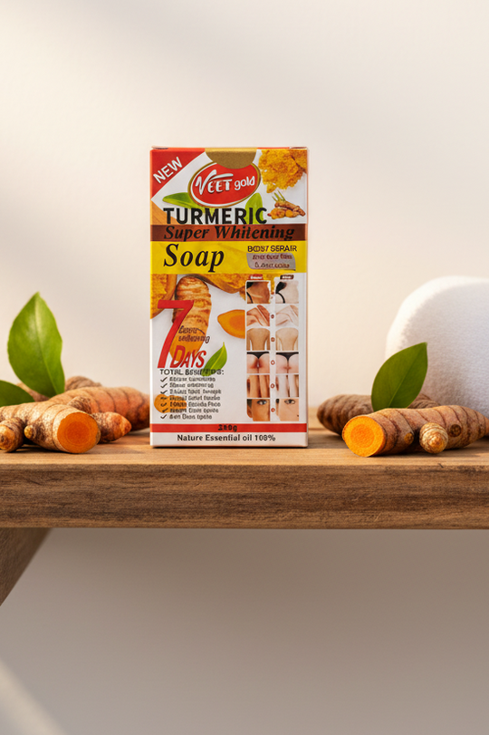 Veet Gold Turmeric Soap 250g | Savon au Curcuma