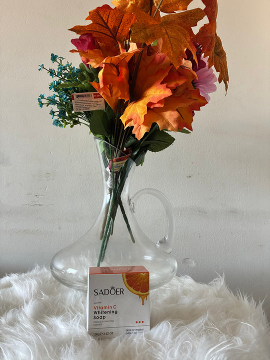 SADOER Vitamin C Whitening Soap 100 g | Savon à la Vitamine C