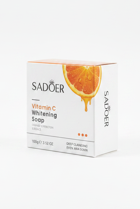 SADOER Vitamin C Whitening Soap 100 g | Savon à la Vitamine C