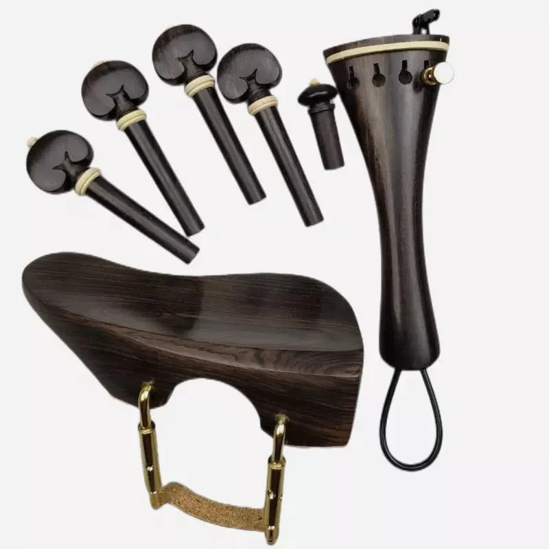 Accessoires violon ébène naturel 4/4 – Vue principale