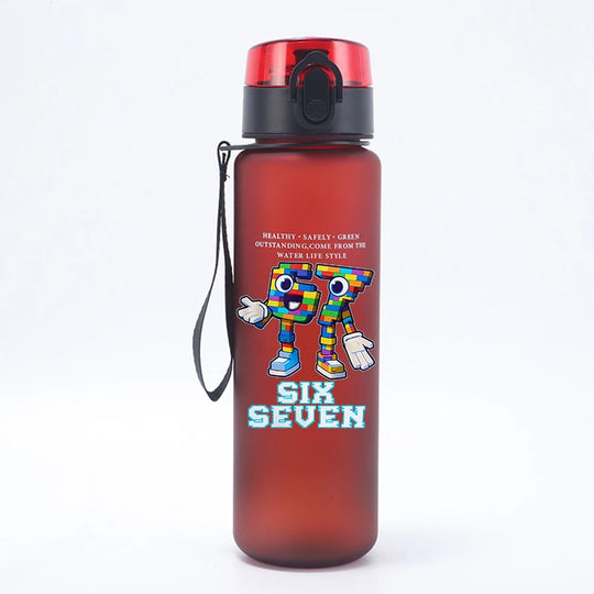 Steal A Brainrot Water Bottles 67 Six Seven Cartoon Printed Water Cup Kids Boys Sports Water Bottles Children Christmas Gifts