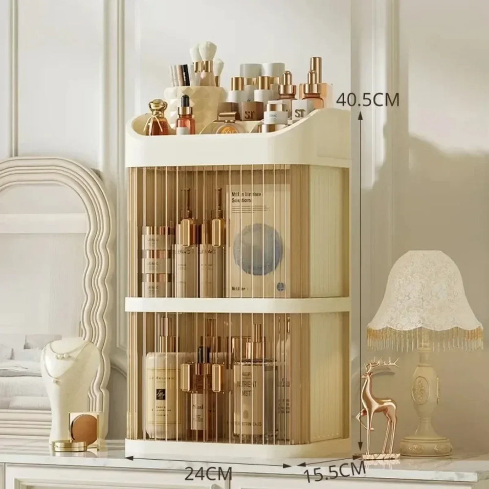 Organiseur maquillage grande capacité anti-poussière – Vue principale