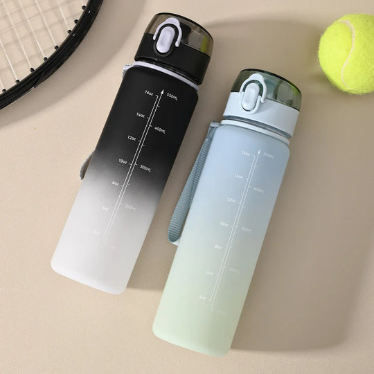 DIY 600ML Sport Bottle LOGO Name Customized Print Summer Plastic Cup Water Container Outdoor Travel Easy Take PP Full Safety