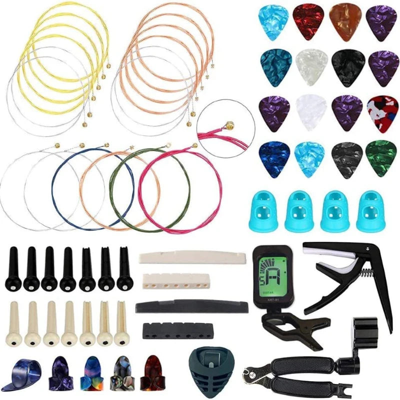 Kit accessoires guitare accordeur électronique – Vue principale
