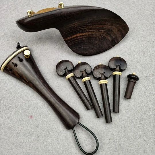 Accessoires violon ébène naturel 4/4 – Vue principale