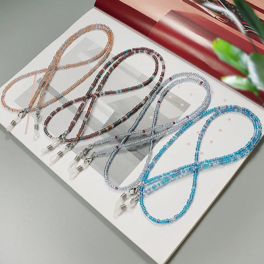 Chaîne lunettes accessoire femme acrylique – Vue principale