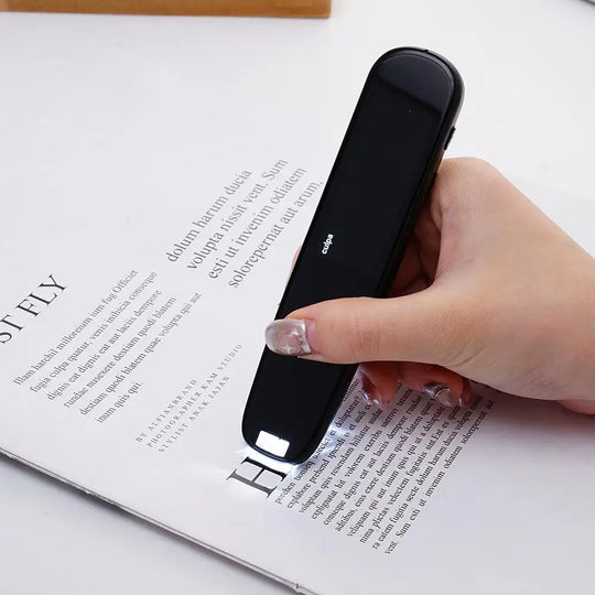 Mini Scanner traducteur portable,  documents A4 et livres pour les formats JPG et PDF, résolution 300/600/900 DPI, stylet de lecture, traduction de langues.