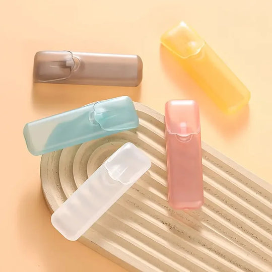 Portable toothpick floss case compact travel organizer