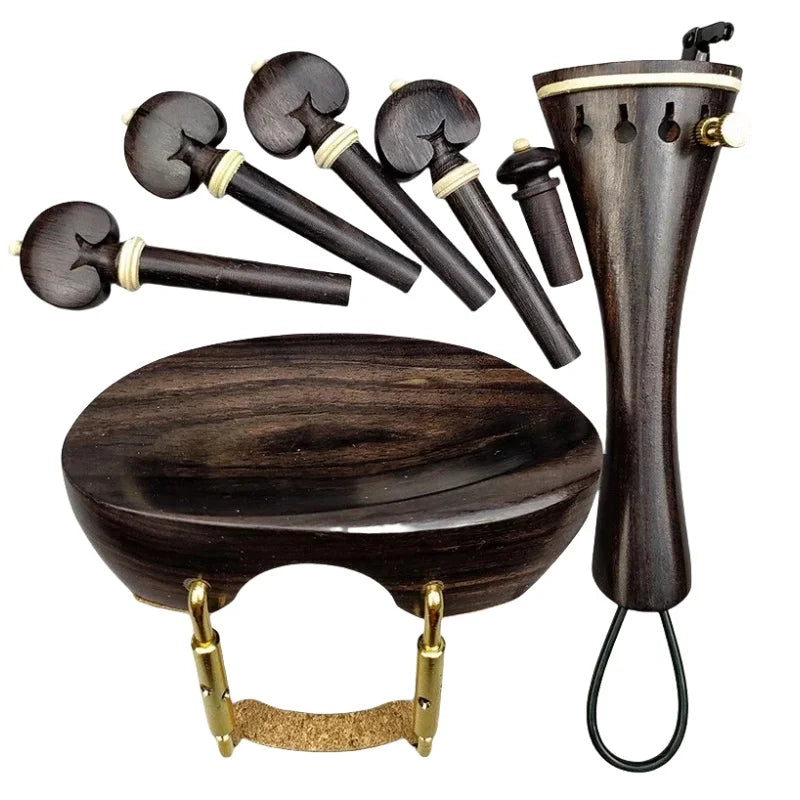Accessoires violon ébène naturel 4/4 – Vue principale