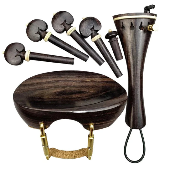 Accessoires violon ébène naturel 4/4 – Vue principale