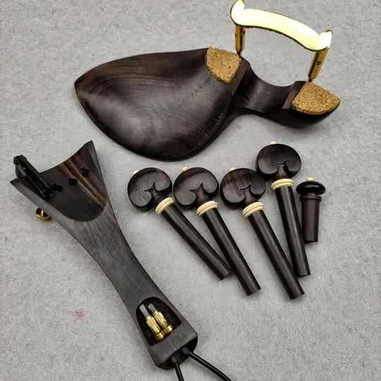 Accessoires violon ébène naturel 4/4 – Vue principale