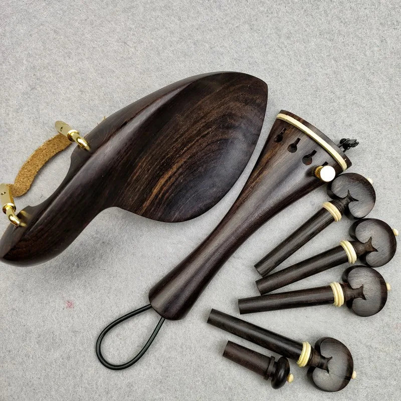 Accessoires violon ébène naturel 4/4 – Vue principale