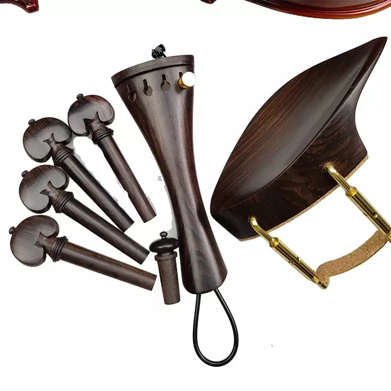 Accessoires violon ébène naturel 4/4 – Vue principale