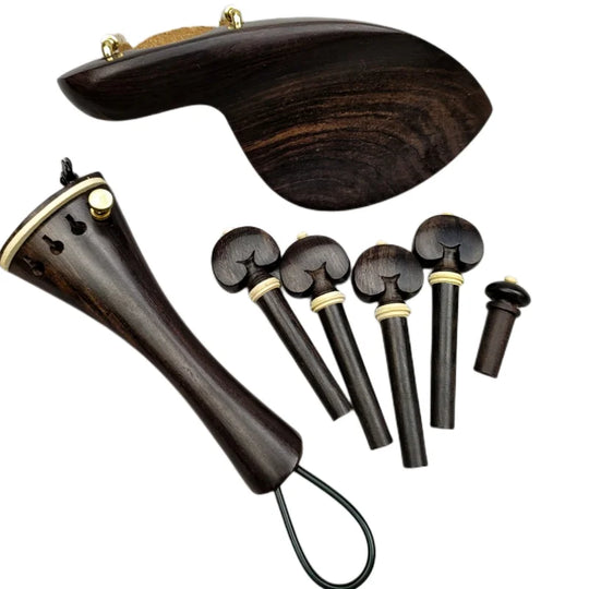 Accessoires violon ébène naturel 4/4 – Vue principale