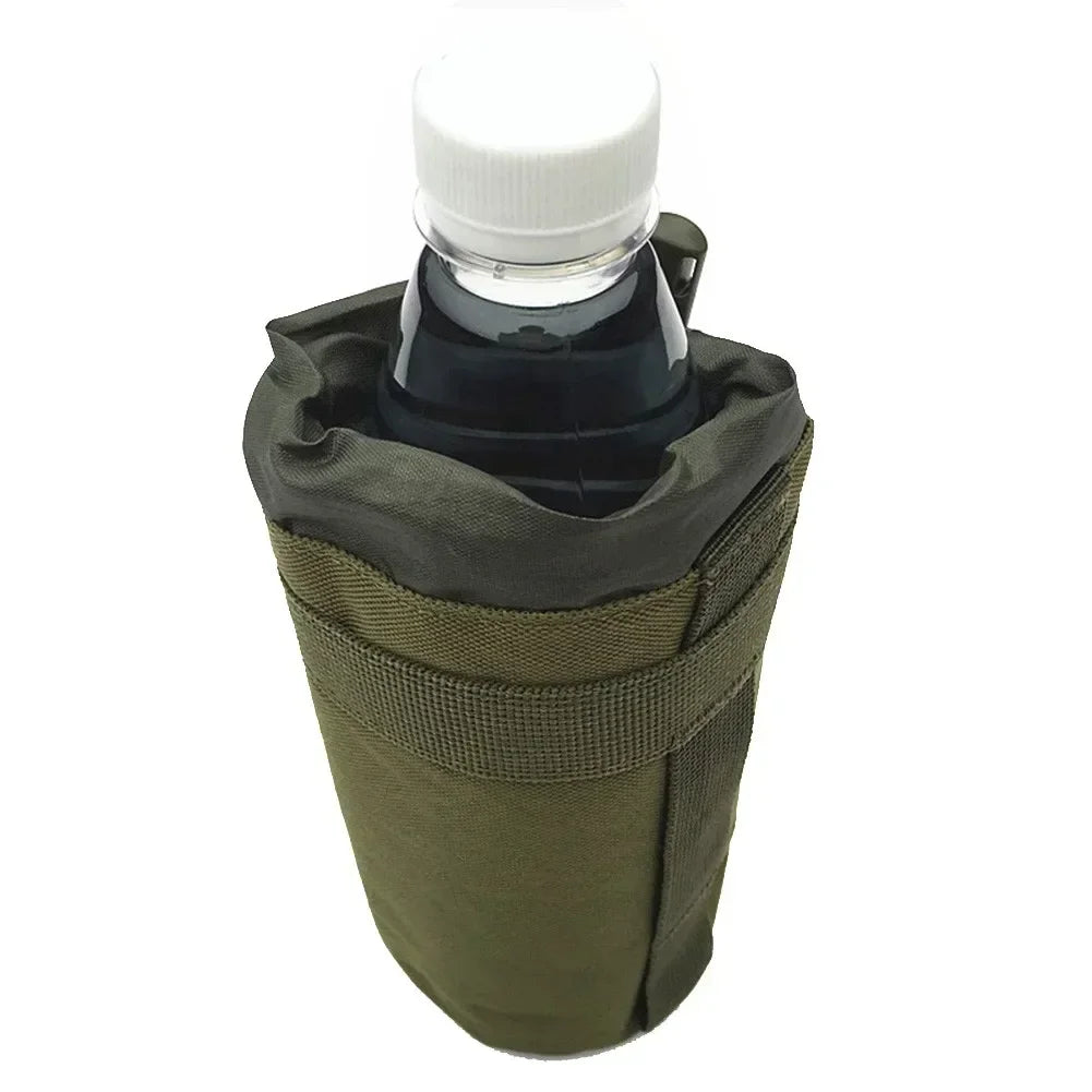 Outdoor Sports Molle Water Bottle Bag Holder Belt Buckle With For Cycling Camping Hiking Hunting Game Climbing Bottle Accessory