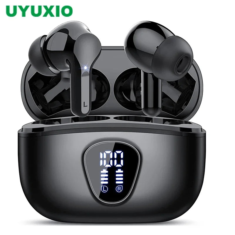 Écouteurs sans fil HiFi stéréo BT5.3 réduction bruit – Vue principale