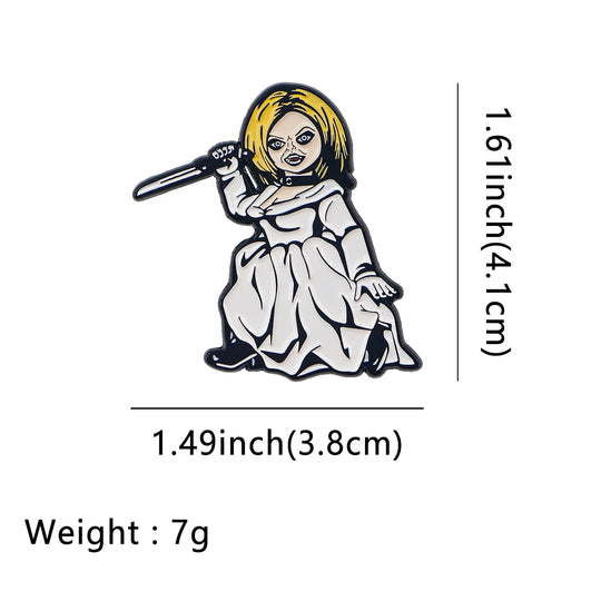 Pin épingle émail Halloween accessoire bijou – Vue principale