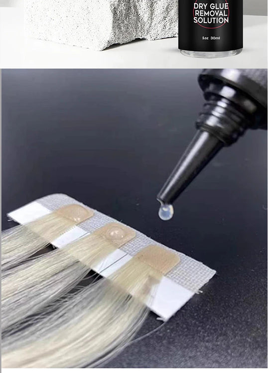 Advanced V Light Hair Extensions Kit Tape-In Extensions with High-Tech UV Machine and Glue for Quality Salon Use Seamless Hair