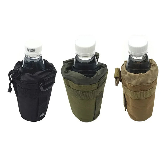 Outdoor Sports Molle Water Bottle Bag Holder Belt Buckle With For Cycling Camping Hiking Hunting Game Climbing Bottle Accessory