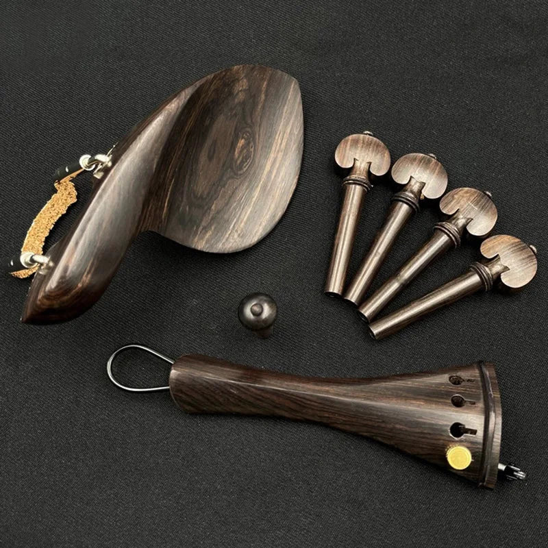 Accessoires violon ébène naturel 4/4 – Vue principale