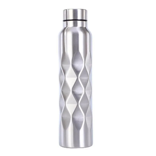 1000ML Water Bottle Stainless Steel Large Capacity Water Sport Bottle Single-Wall Leak-Proof Sport Flask For Fitness Gym Camping
