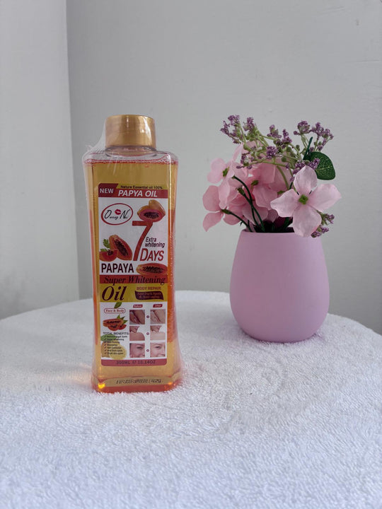 Huile de Papaye Sérum Éclat Unifiant Corps et Visage 500ml Owen N.