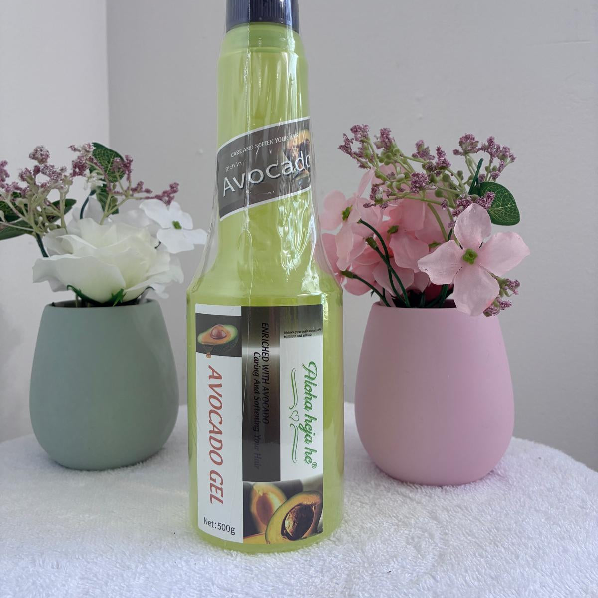 Aloha heja he Avocado Gel Coiffant 500g flacon vert