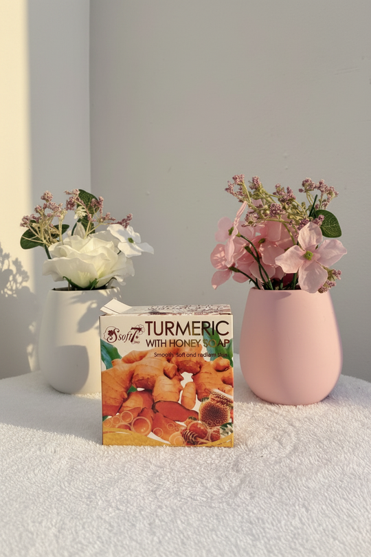 Turmeric &amp; Honey Soap – Brightening, Moisturizing &amp; Purifying Natural Bar