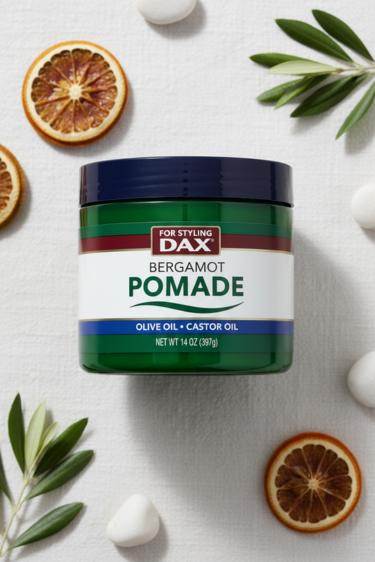 DAX Bergamot Pomade – Top-Down View
