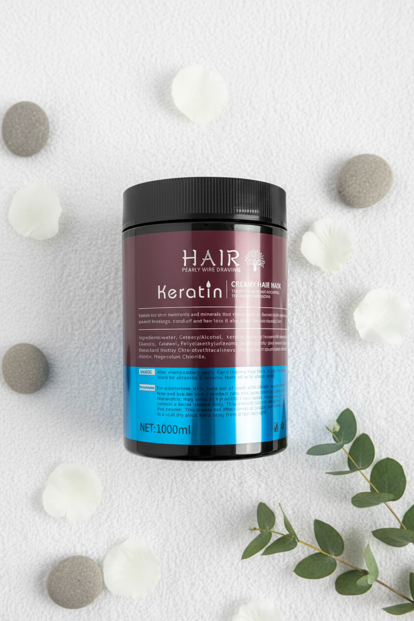 Keratin Hair Mask – Spa Top-Down