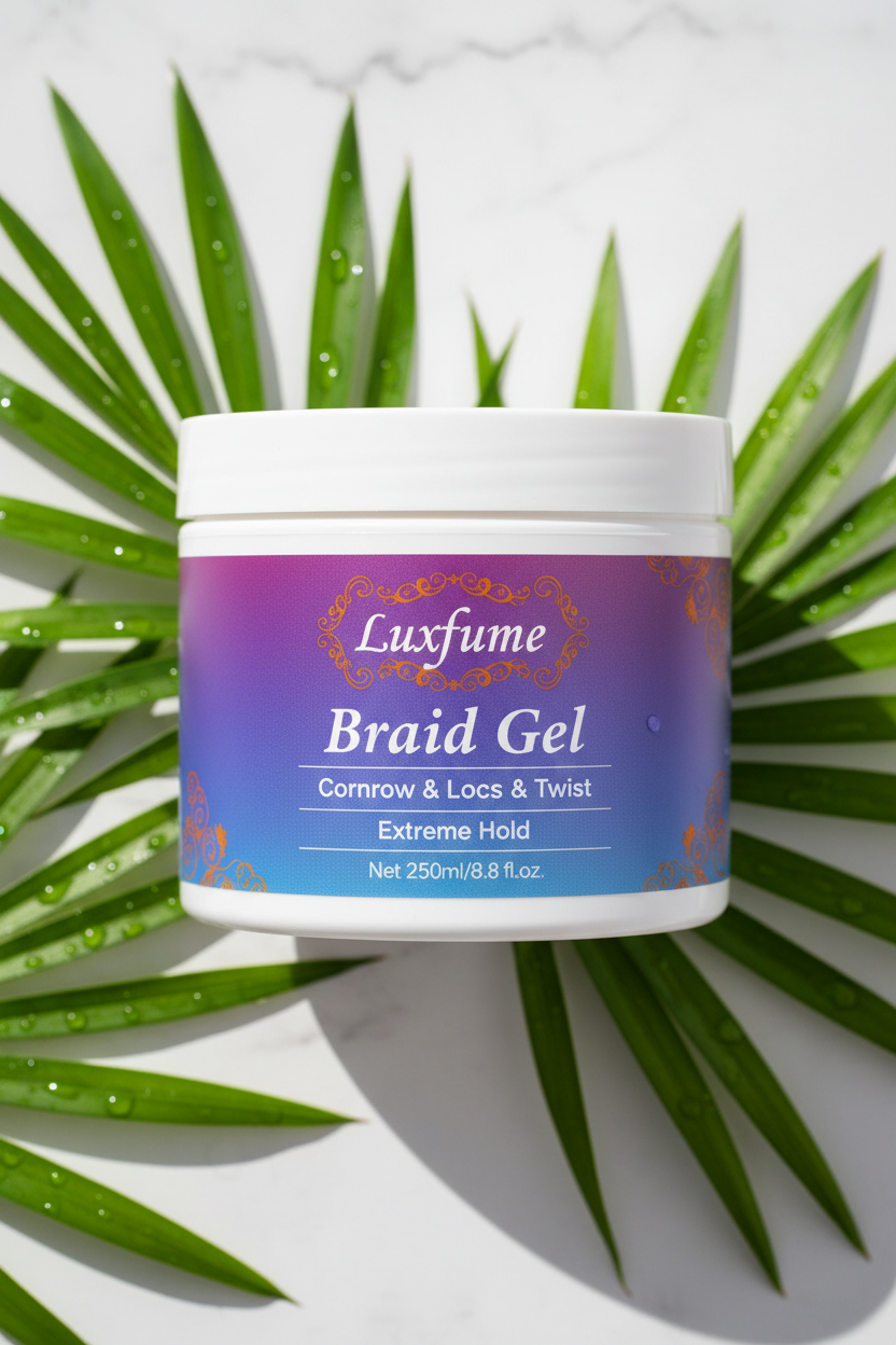 Luxfume Braid Gel – Top-Down, Spa Botanical