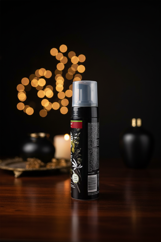 Side angle with dark moody luxury background