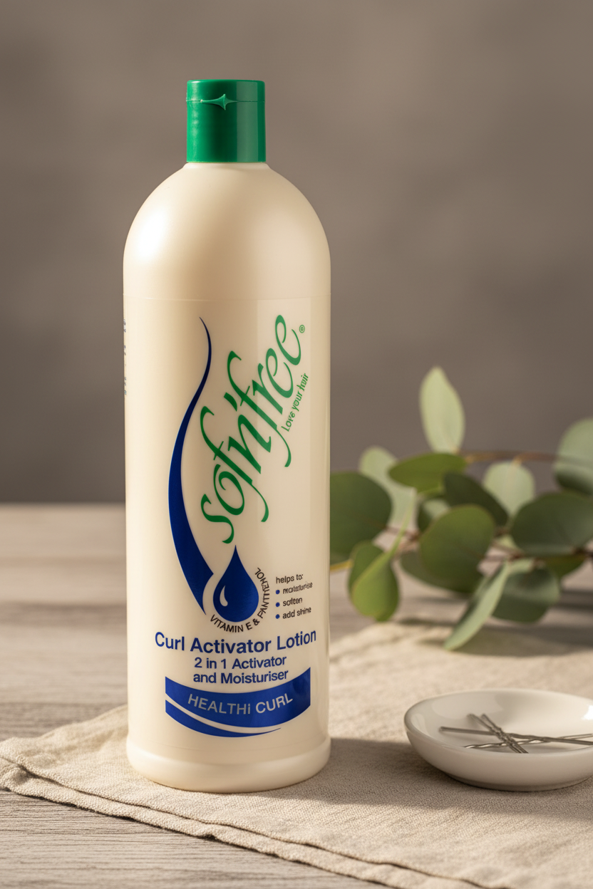 Sofnfree Curl Activator – Three-Quarter Lifestyle